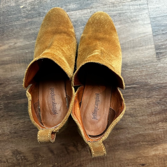 Jeffrey Campbell Brown Rosalee Round Toe Ankle Boot size 9.5 - Picture 8 of 10